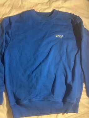 Golf Wang Men's Royal Blue Crewneck Sweatshirt